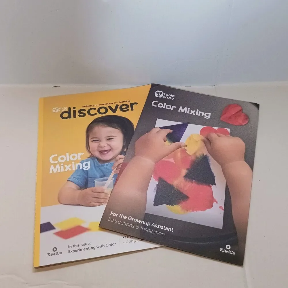 KiwiCo Color Mixing Koala Crate-Cause & Effect-Making Colors-Color Games